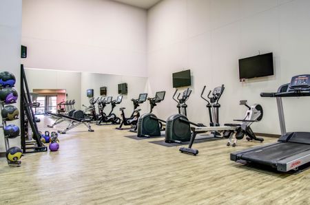 Apartments for Rent Bellevue Nashville TN – Bellevue West Fitness Center With Excercise Bike, Treadmill, and Ellipticals