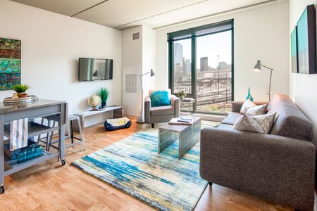 Open-concept Living Room