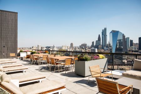 Rooftop Lounge with Stunning Skyline Views