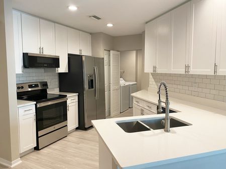 Newly renovated apartment homes