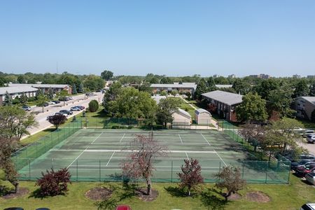 Tennis Courts- Aerial View