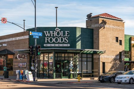 front entrance to whole foods market in hillcrest