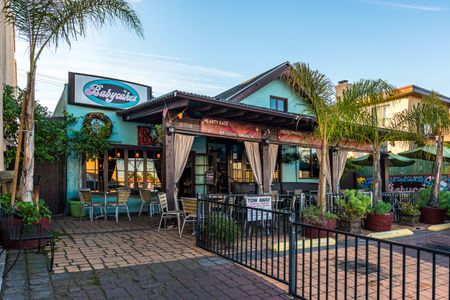 front entrance to babycakes bakery in hillcrest