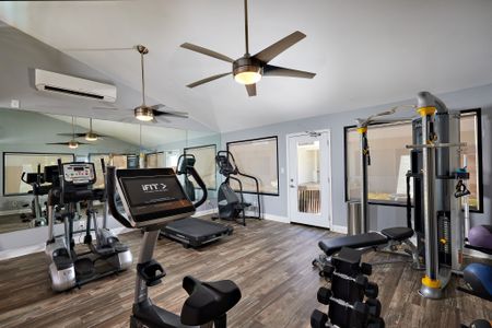 updated fitness center
