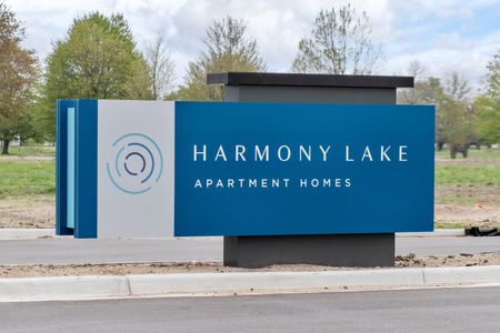 Harmony Lake Entrance Sign