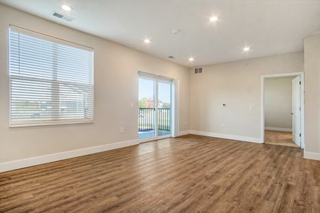 Large windows with natural light