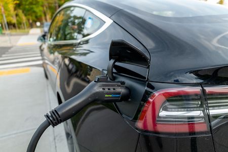 Electric Vehicle Charging Station at  West End Yards | Portsmouth Apartments