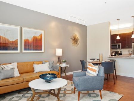 Luxurious Living Area | Apartments For Rent In Stoughton MA | Residences at Great Pond