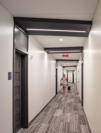 Spacious Hallway | Portsmouth NH Luxury Apartments | Veridian Residences