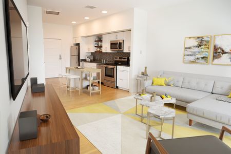 Spacious Living Area | Portsmouth NH Apartments For Rent Downtown | Veridian Residences