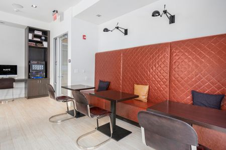 Cyber lounge with work stations at Mave apartments