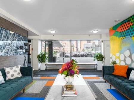 Lobby at 100 Memorial Drive | Apartments in Cambridge, MA