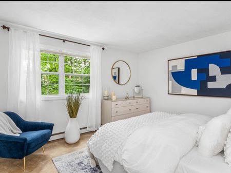 Elegant Bedroom | Brockton MA Apartments | Woodview at Randolph