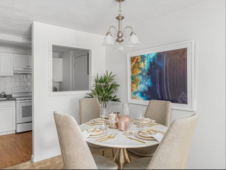 Elegant Dining Room | Apartments In Canton MA | Woodview at Randolph