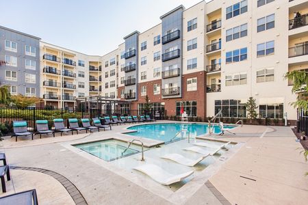 Sun Deck with Loungers by the Pool | The Southerly | Towson, MD  Apartments