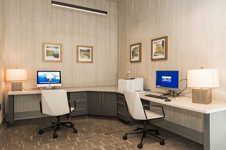 Resident Business Center | The Southerly | Towson, Maryland Apartments