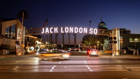 Image of Jack London Square signage