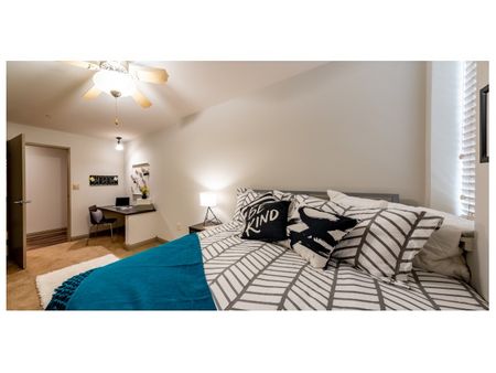 Elegant Bedroom | IU Off Campus Apartments | The Avenue