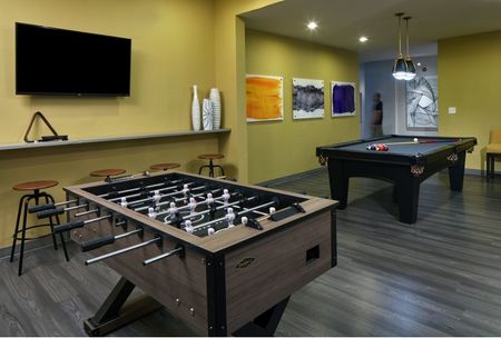 foosball table and pool table venue at northgate baton rouge