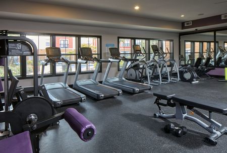 fitness center with treadmills venue at northgate baton rouge