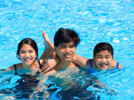 Kids in Swimming Pool