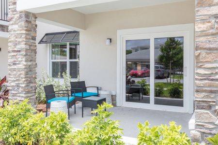 The Reserve at Coral Springs, exterior, patio, sliding glass doors