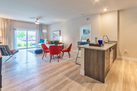The Reserve at Coral Springs, interior, open concept, kitchen, dining, living room