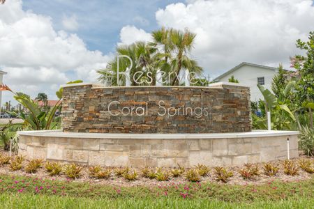 The Reserve at Coral Springs, exterior, property stone sign