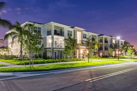 The Reserve at Vero Beach, exterior, apartment exterior, brightly lit at night