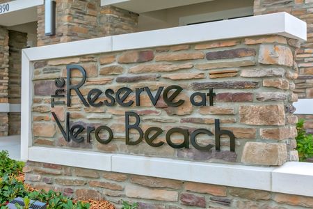 The Reserve at Vero Beach, exterior, property sign