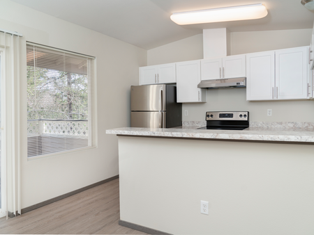 Kitchens with Views l Upscale Parkland Apartments for Rent l Tacoma, WA l Nantucket Gate