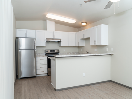 Completely Redone Kitchens l Upscale Parkland Apartments for Rent l Tacoma, WA l Nantucket Gate