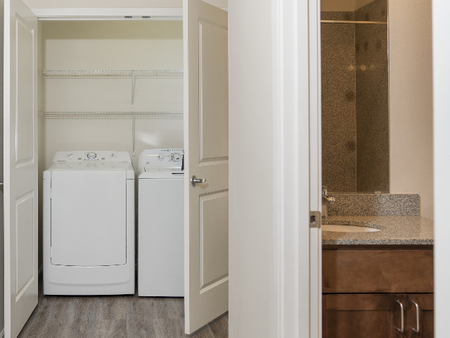 Full Sized Washer and Dryer l Luxury Apartments for Rent l Fife, WA l Port Landing
