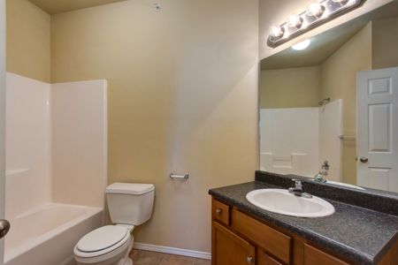 Coryell Courts Apartments bathroom