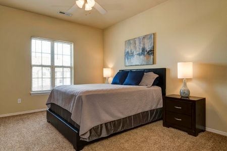 Coryell Courts furnished bedroom