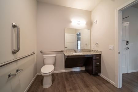1 BEDROOM ADA PRIMARY BATHROOM