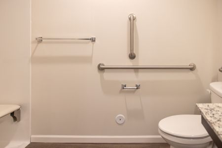 1 BEDROOM ADA PRIMARY BATHROOM