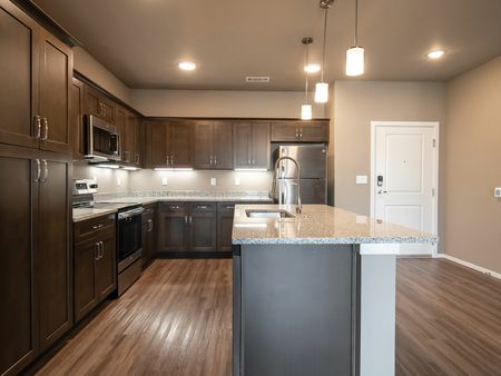 Promenade-Commons-Rogers-Arkansas-Phase-Two-Two-Bedroom-Unit D Kitchen