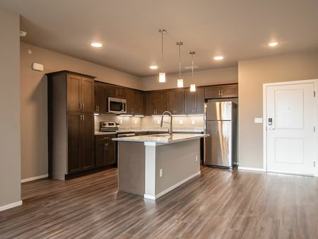 Promenade-Commons-Rogers-Arkansas-Phase-Two-Two-Bedroom-Unit E Kitchen