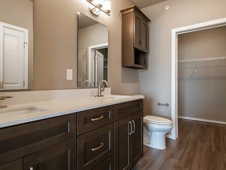 Promenade-Commons-Rogers-Arkansas-Phase-Two-Two-Bedroom-Unit E Primary Bathroom