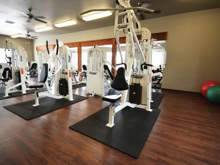 Coryell Courts Northside Springfield Missouri Apartments Fitness Center Weight Machines