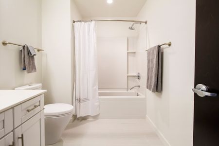Bath & Shower Combo | 1 West Broadway | Apartments in Tucson, AZ