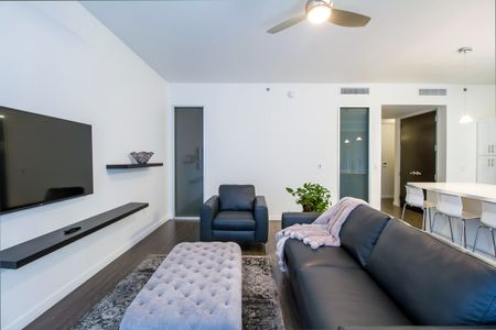 Modern Living Room | 1 West Broadway | Downtown Tucson Apartments