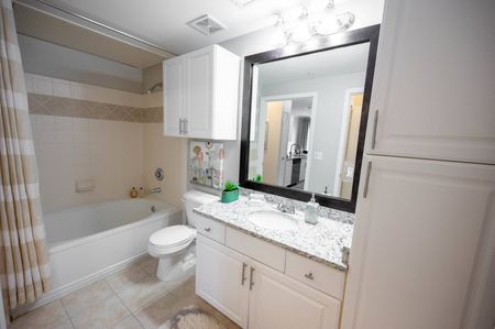 furnished bathroom apartment interior