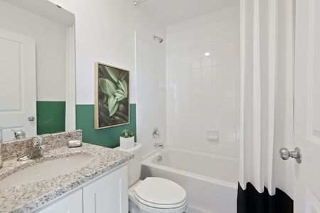 furnished bathroom in townhome