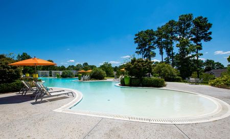 exterior pool on sunny day