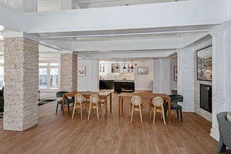 clubhouse with coworking spaces