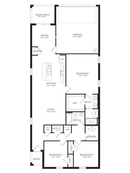 Astor Floor Plan
