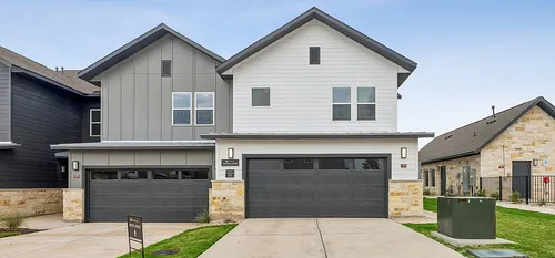 Lone Oak Homes - Modern Duplex Exterior