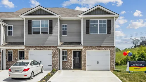 Exterior of townhomes